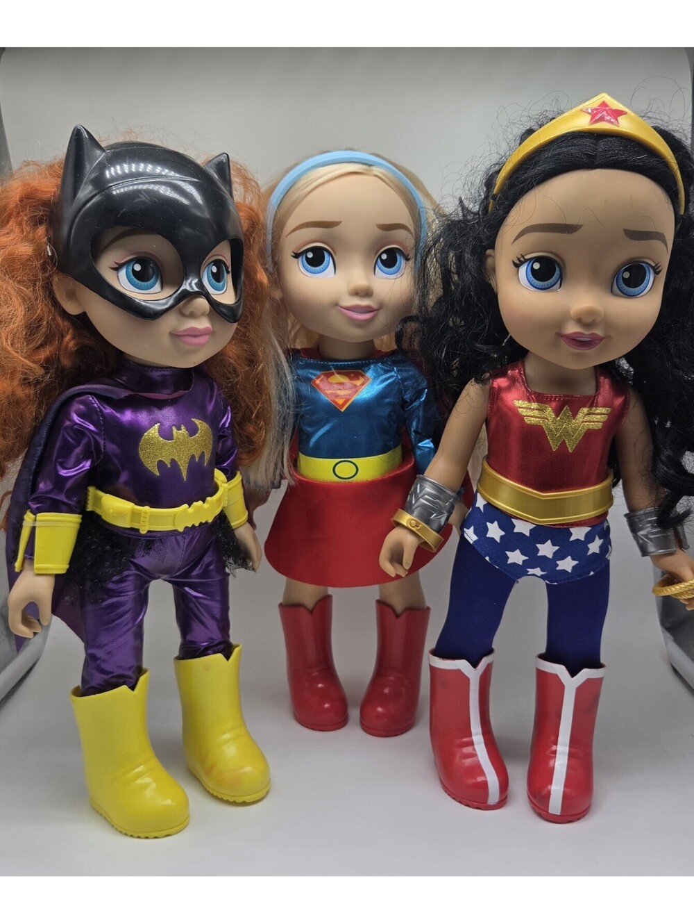 DC Comics Super Hero Girls Dolls 15 Action Figures Set Of 3